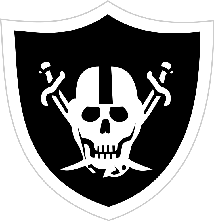 skull, raiders zagreb logo #7864