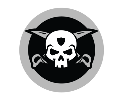 silver and black pride, raiders png logo #5034