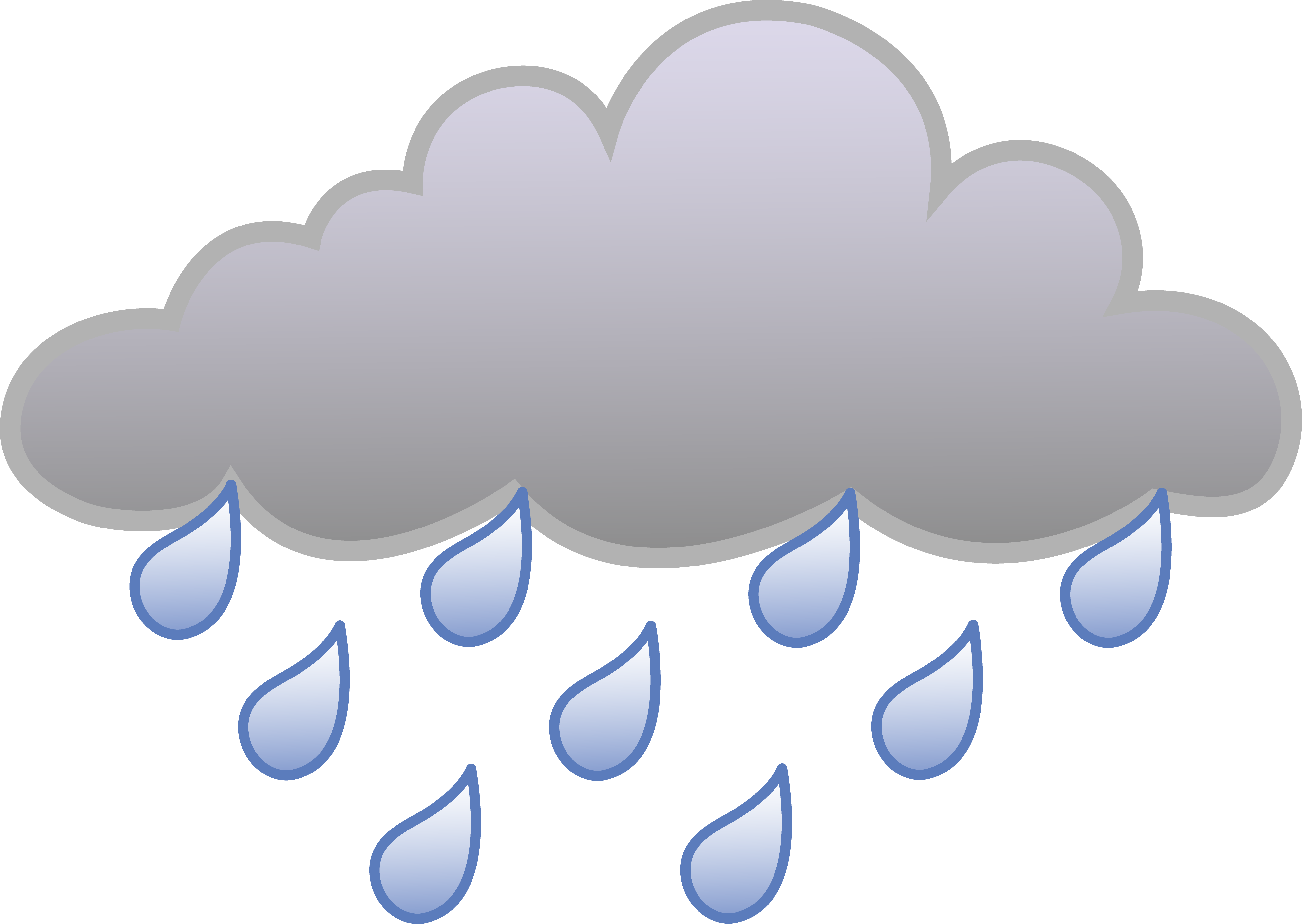 rain clipart transparent hd picture #42149