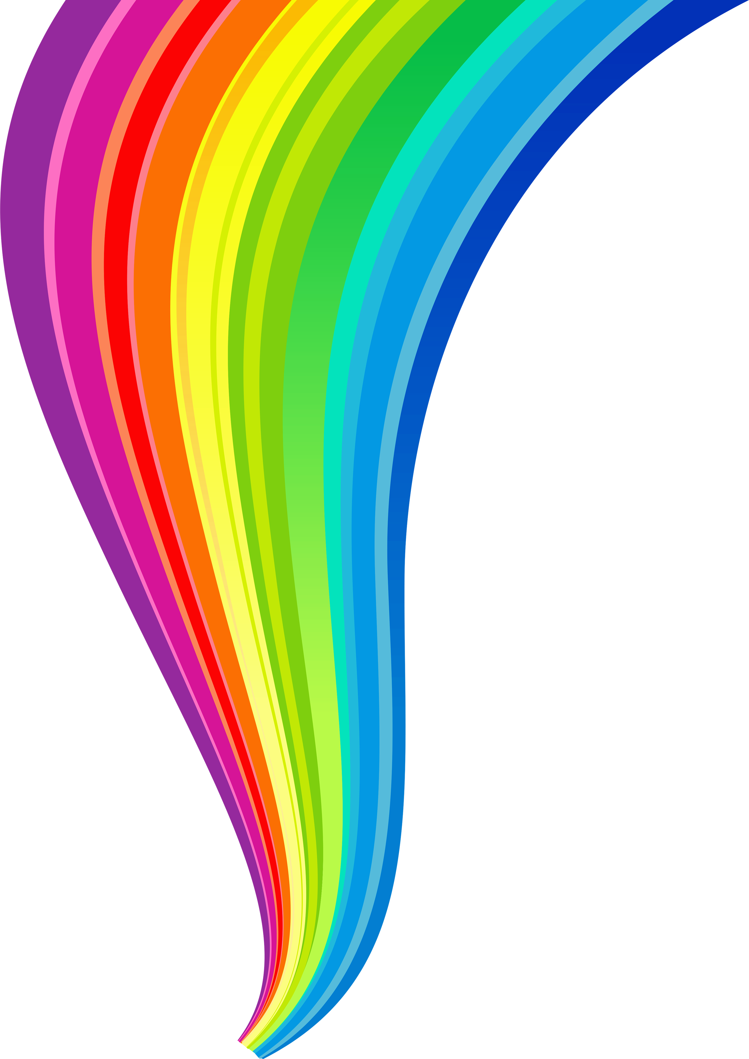 rainbow png images colors the sky png only #12391