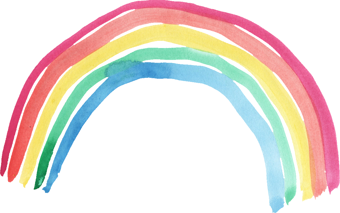 watercolor rainbow png transparent onlygfxm #12453