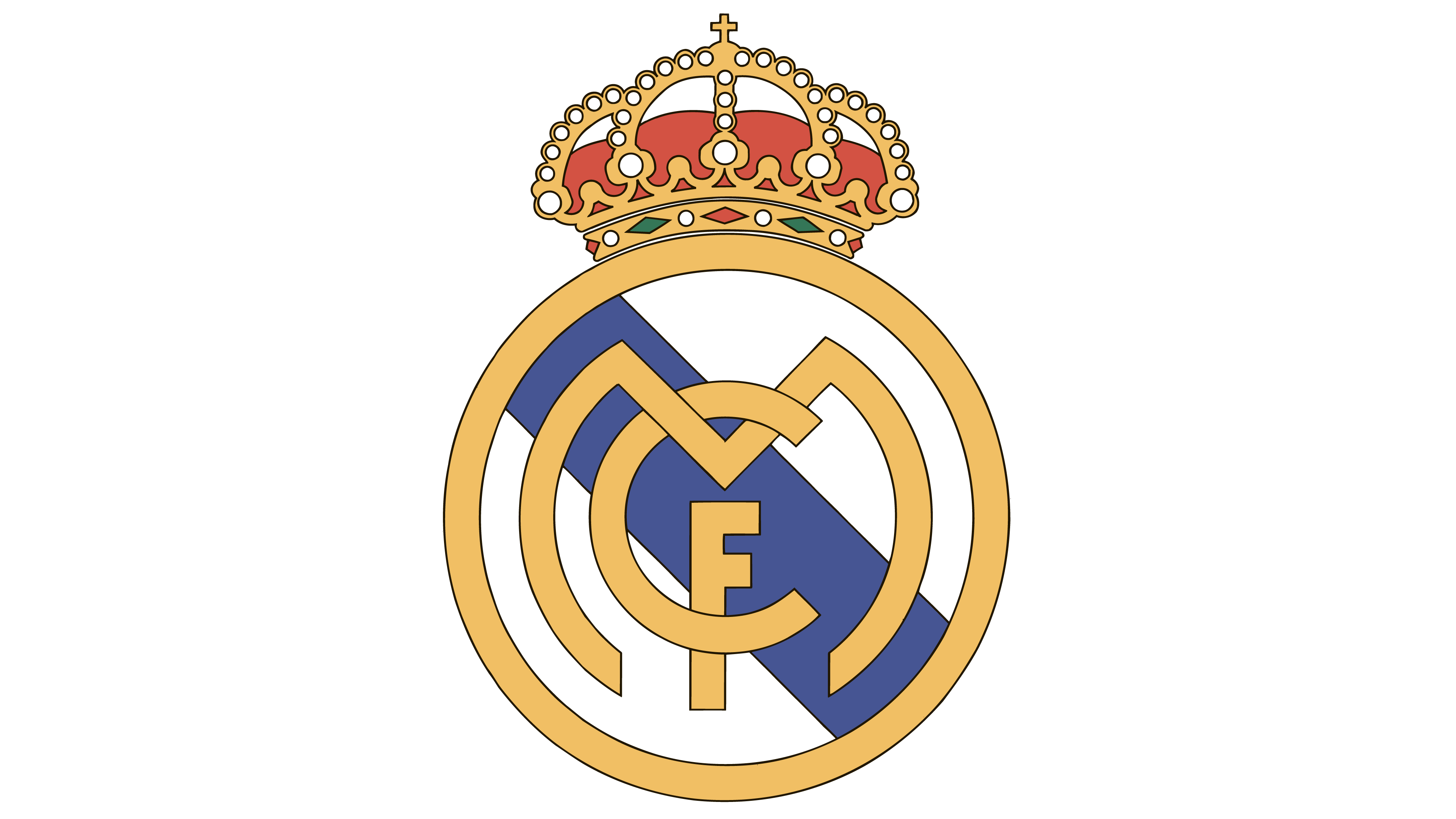 real madrid logo interesting history the team name and emblem #28349