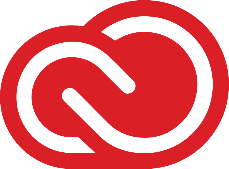 red adobe creative cloud logo #1903