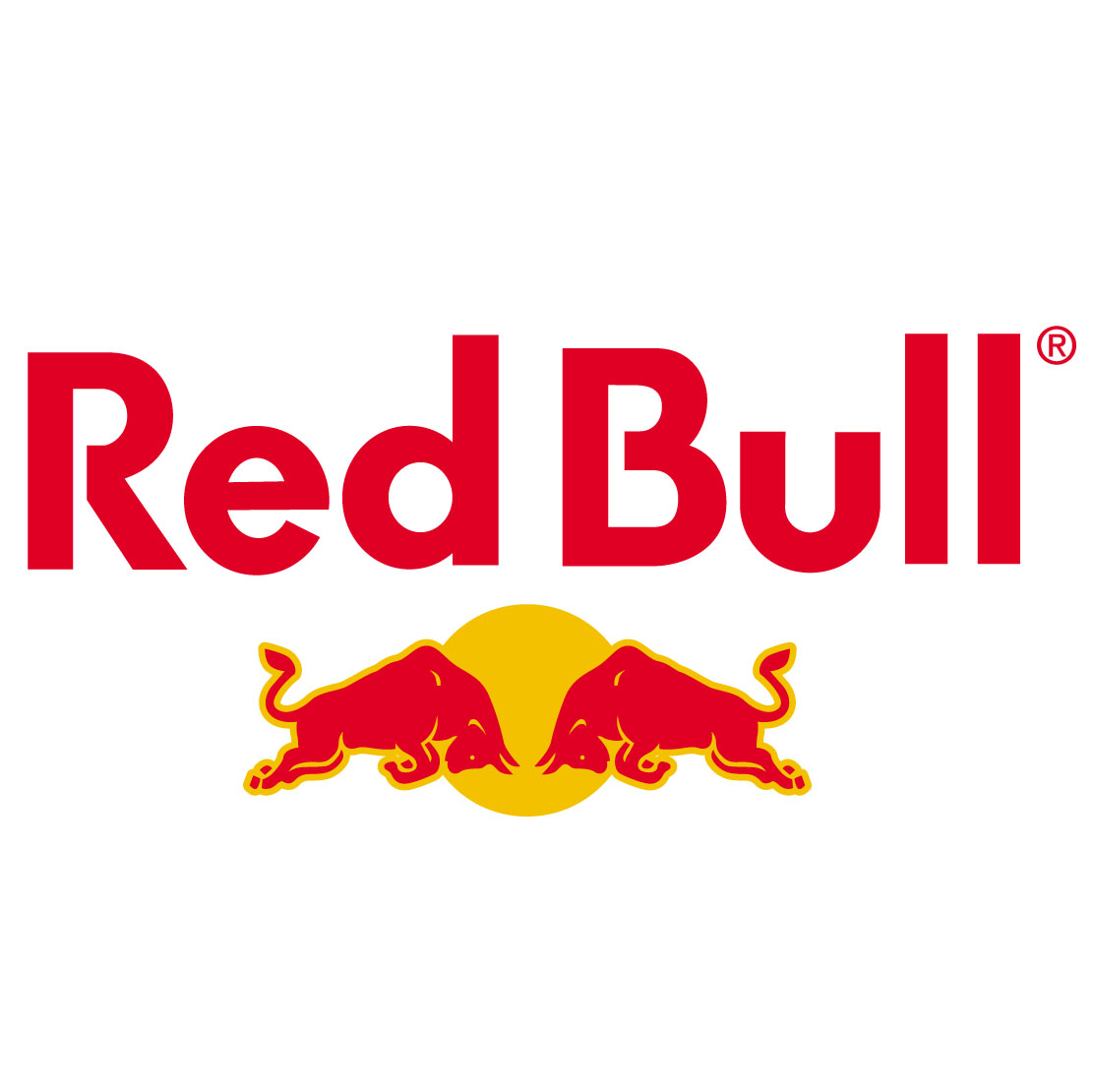 redbull text with bull logo png #1137