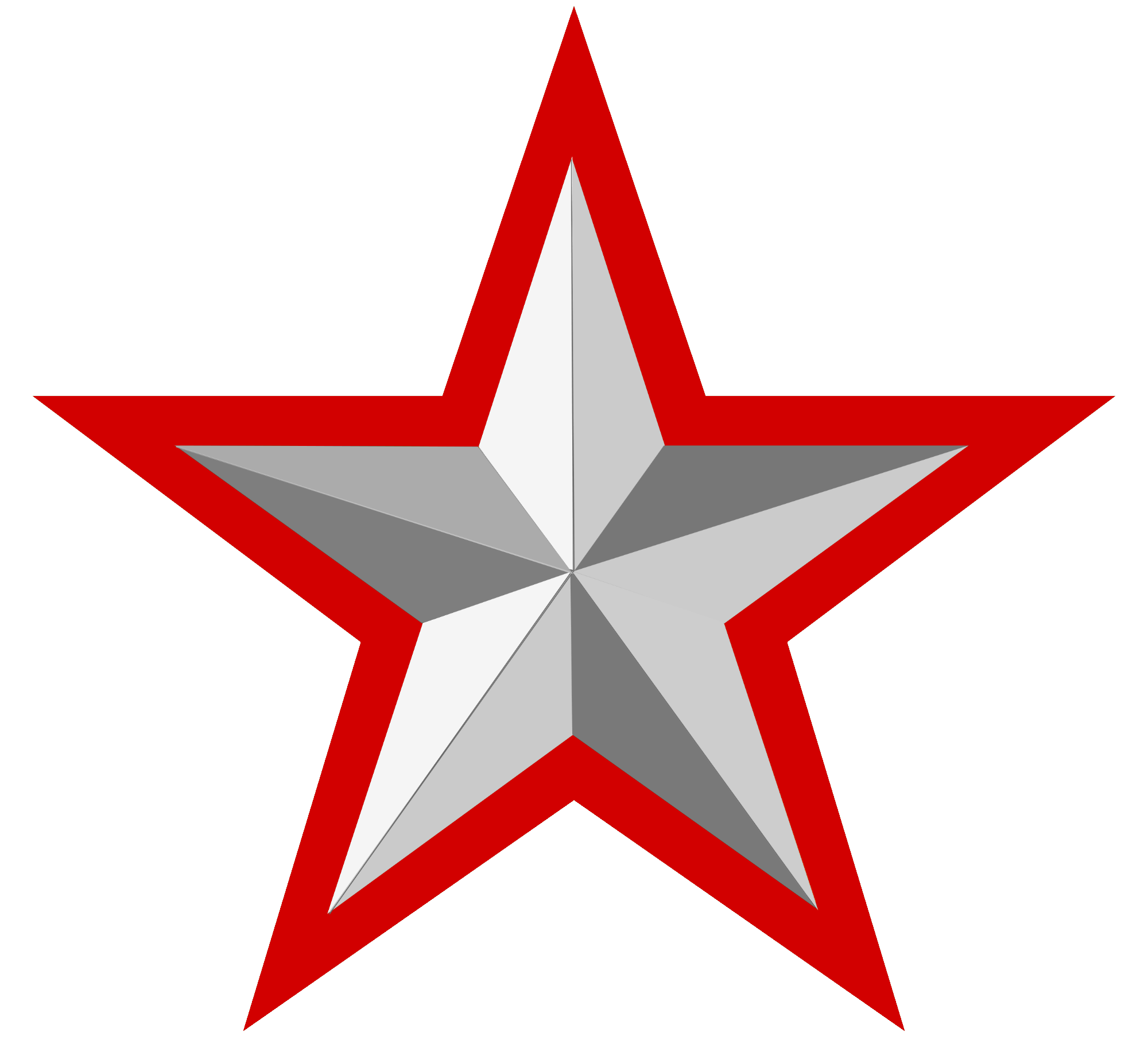 Red Star Transparent Png Background Free Download Free