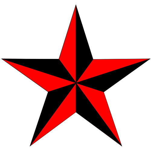 Red Star Png Transparent Background