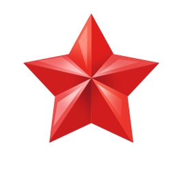 red star, star png red small alpha transparent image clip art #19103