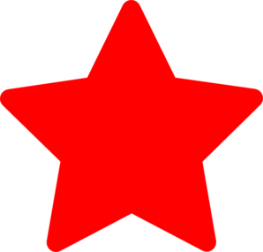red star, star red clip art clkerm vector clip art online #19069