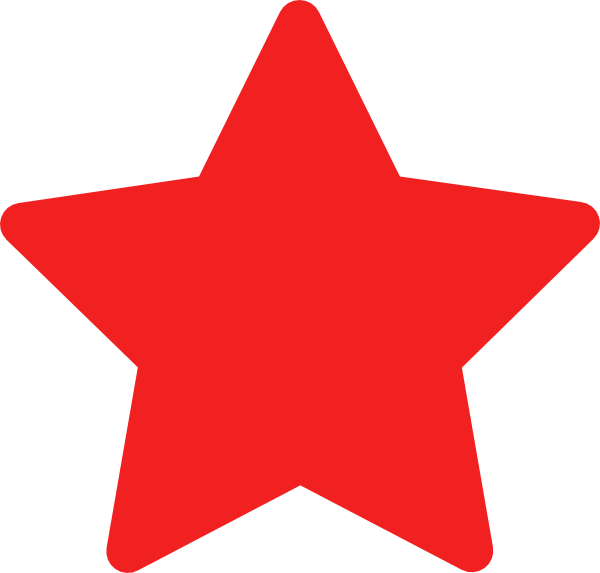 red star, star red clip art clkerm vector clip art online #19052