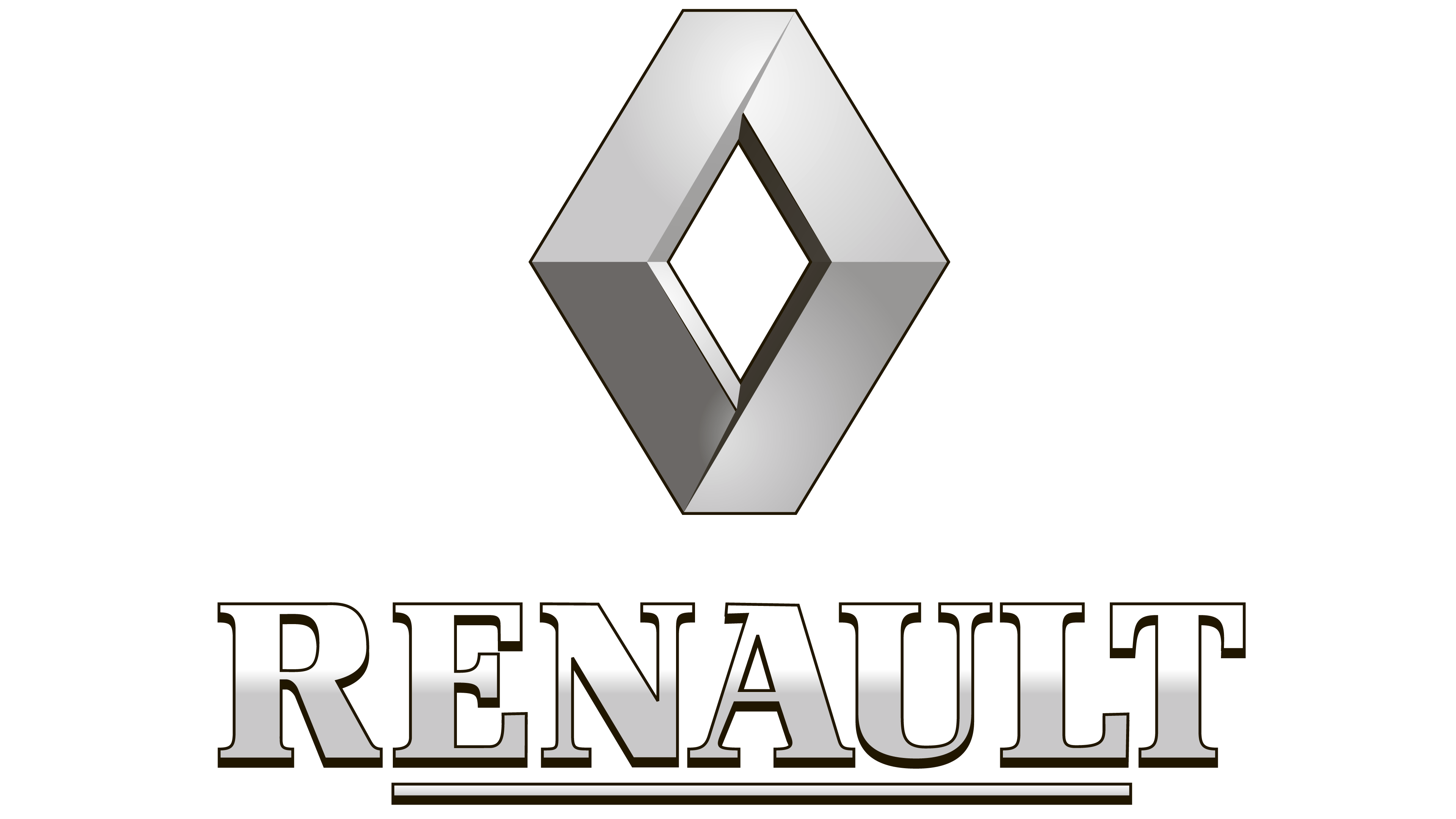 Надпись renault