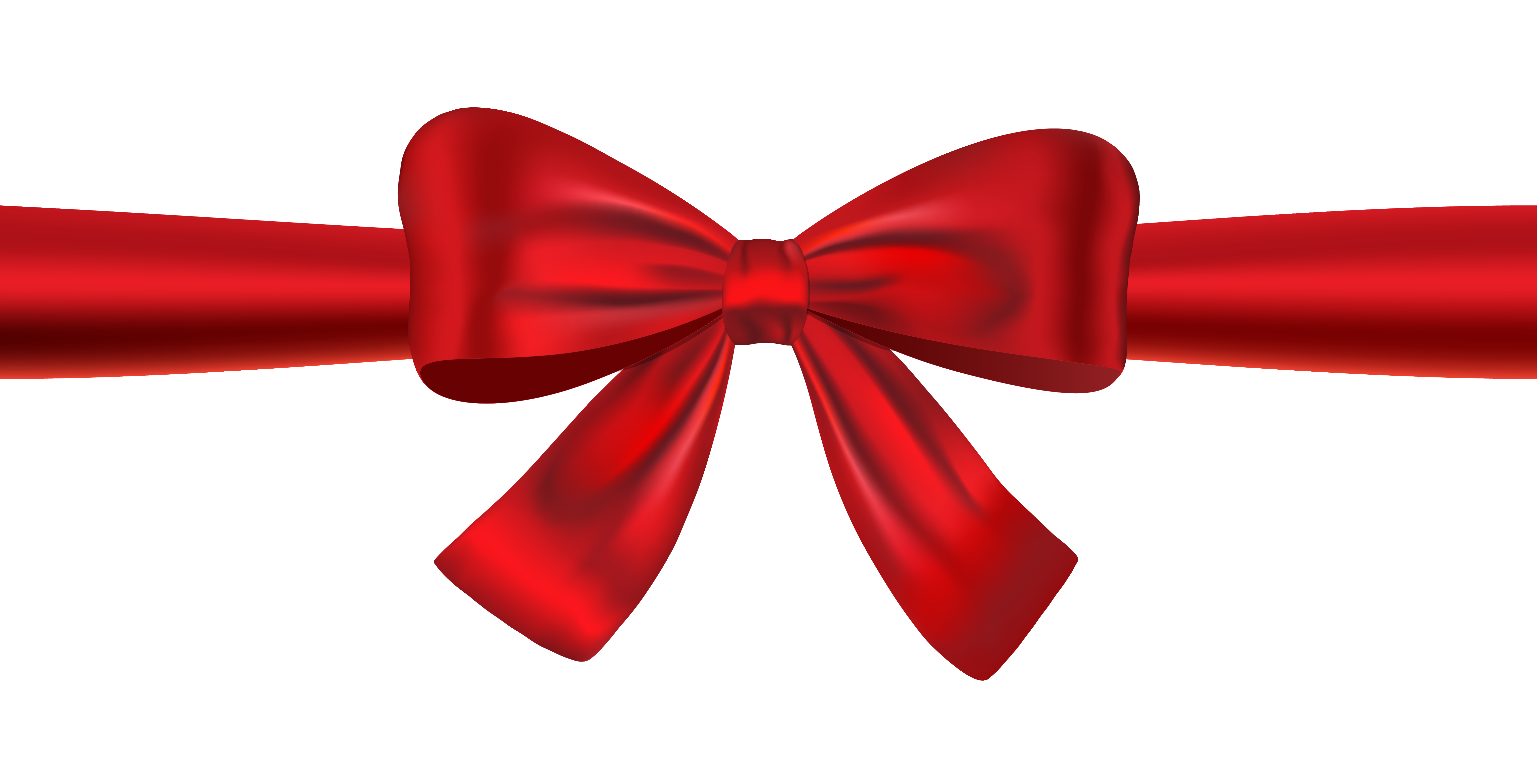 red ribbon bow png transparent image pngpix #10253