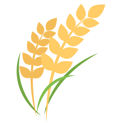 Rice Plant Vector Logo by Mrs. Kathyrn Wunsch | Plant vector, Rice plant,  Plant logos