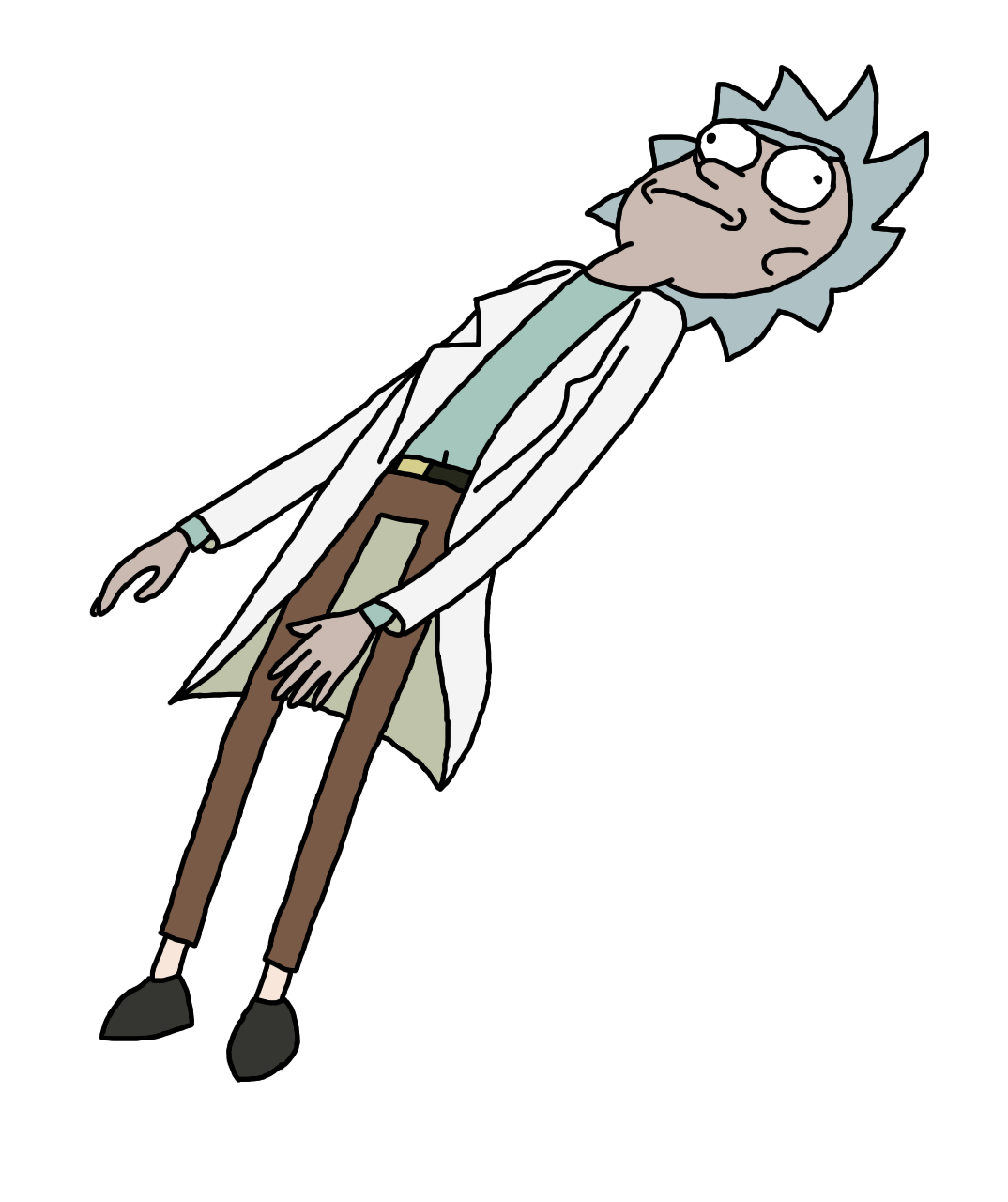 rick and morty, here png punched rick thebrainmuncher rick and #30971