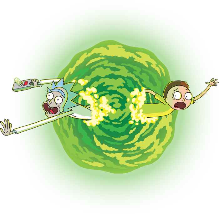 Rick and morty portal HD wallpapers