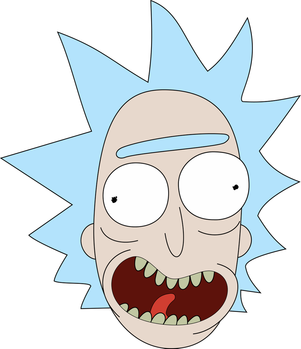 rick and morty, rick face kushmastafresh deviantart #30998