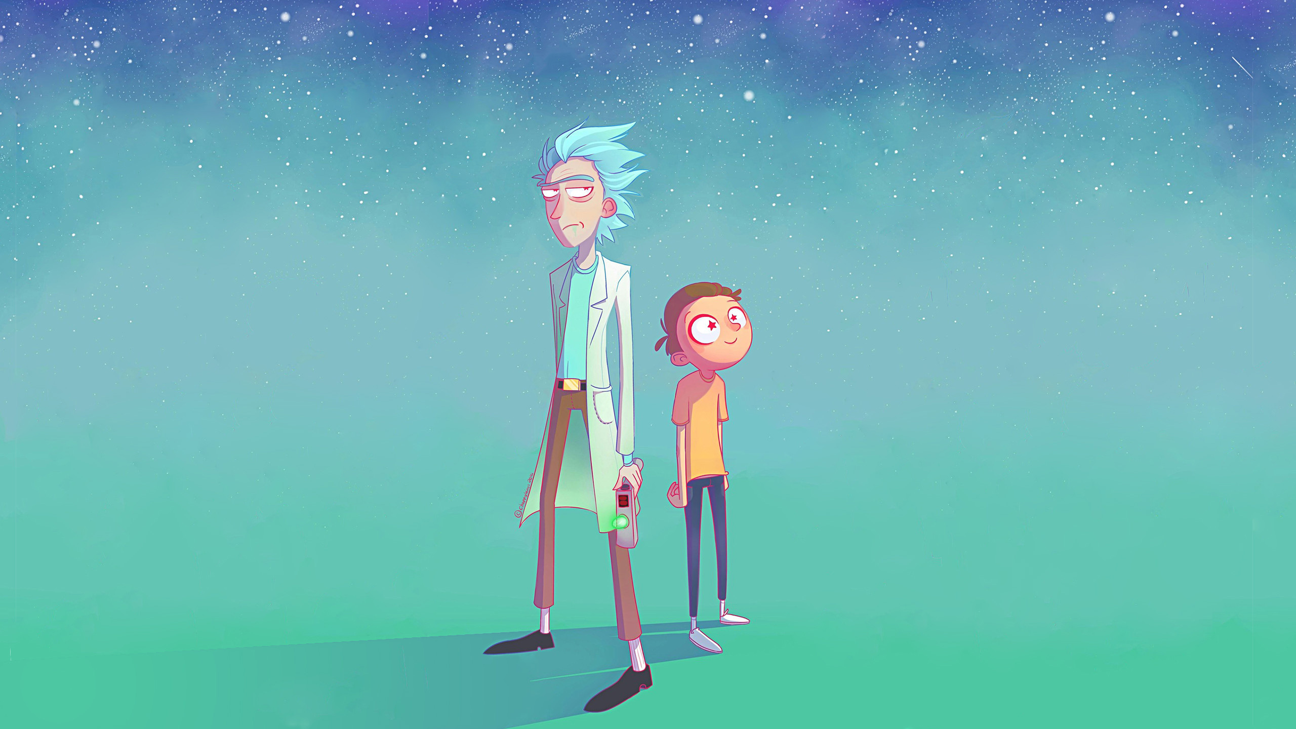 rick and morty background rick and morty artwork resolution