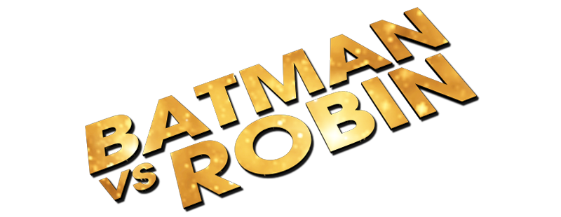 batman vs. robin movie png logo #4953