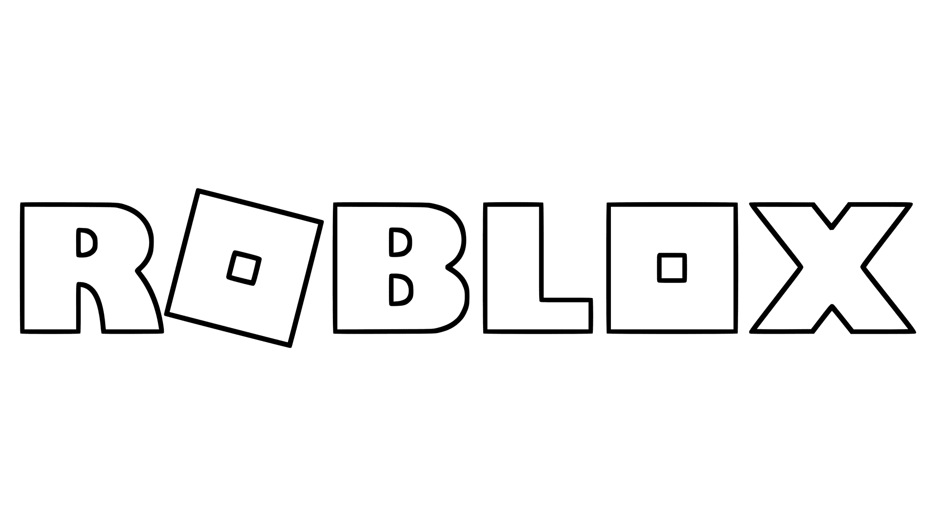 High Quality Roblox Logo PNG With White Symbol Design - Image ID