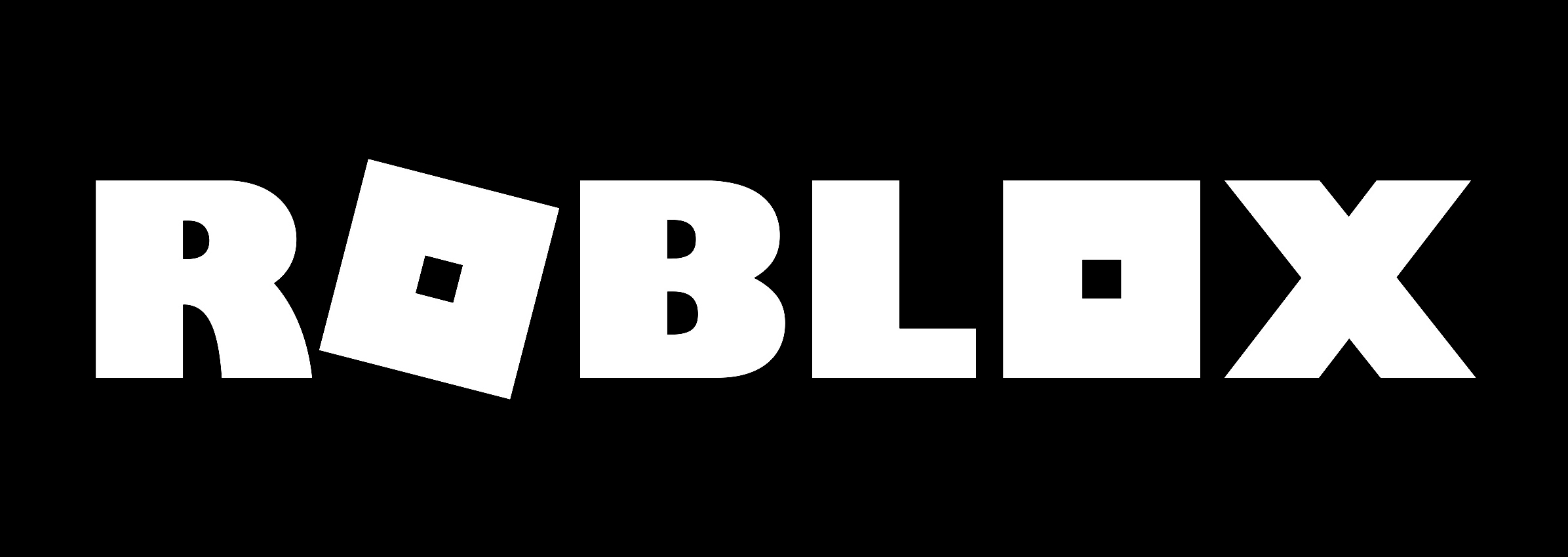White Roblox Logo Transparent Background