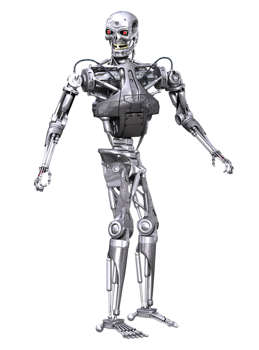 robot mechanical futuristic image pixabay #18897