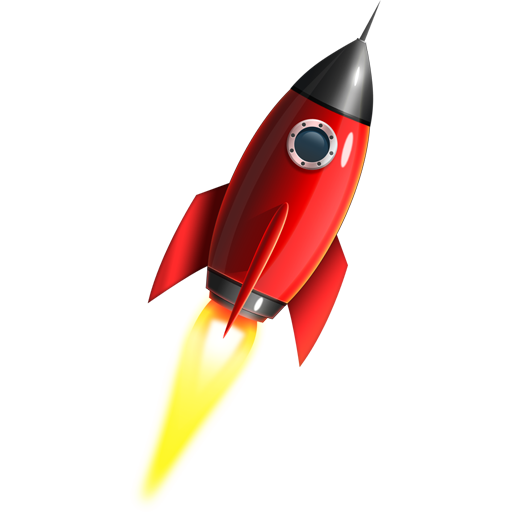 space rocket icon psd graphicsfuel #19664