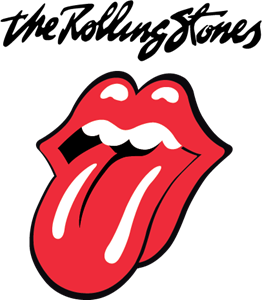 rock rolling stones png logo #3447