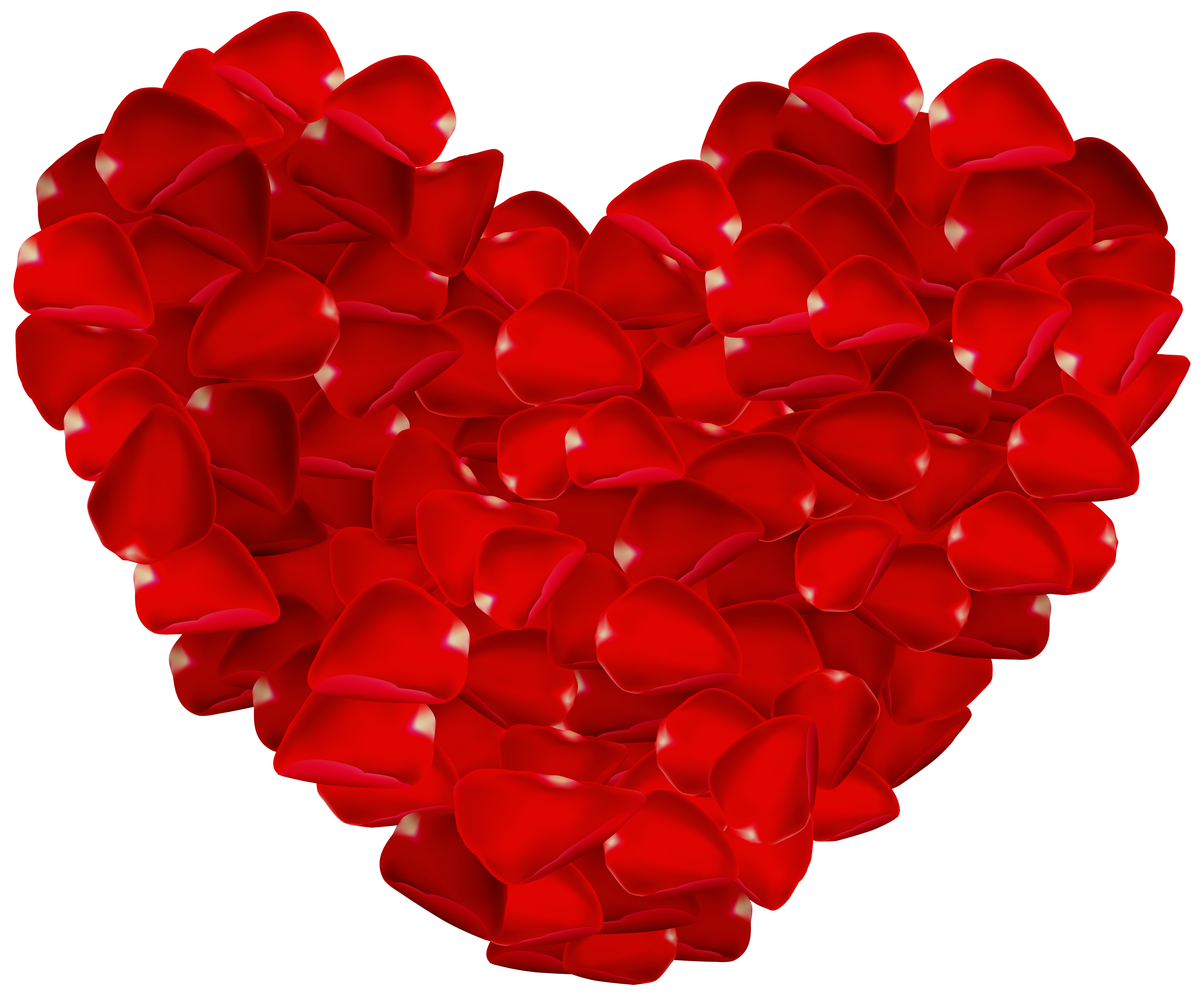 rose petals heart png clipart image best web clipart #30999