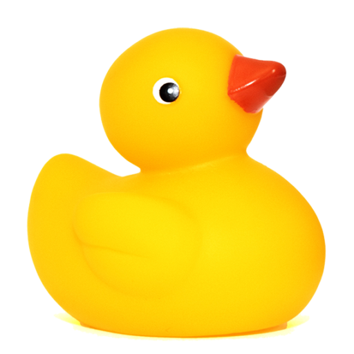 cropped logo for highend rubber duck like new #39264