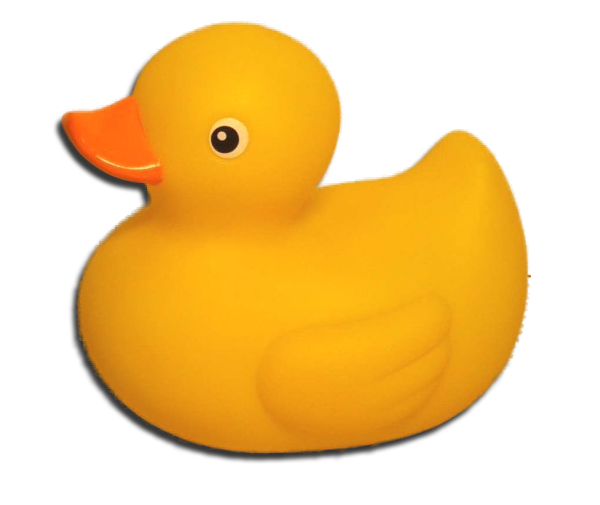 Rubber Duck PNG Images, Yellow Rubber Duck Clipart