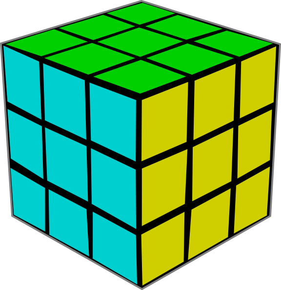 rubiks cube, rubik clip art clkerm vector clip art online royalty domain #29408