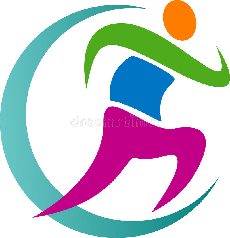 running logo vector image hobby abstract #27306