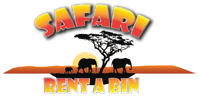 safari rent a bin logo #39673