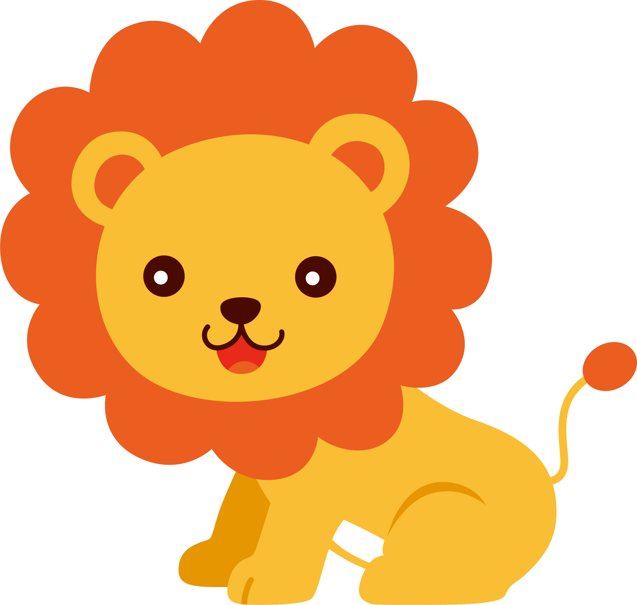 safari lion animal baby cartoon #39619