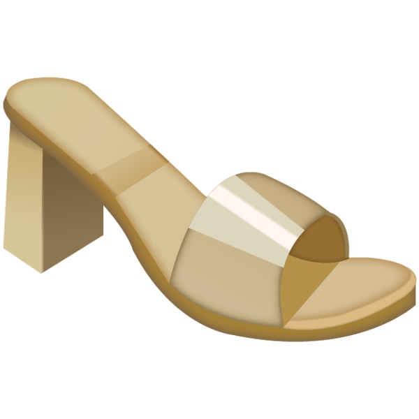 download womans sandal emoji icon emoji island #34860