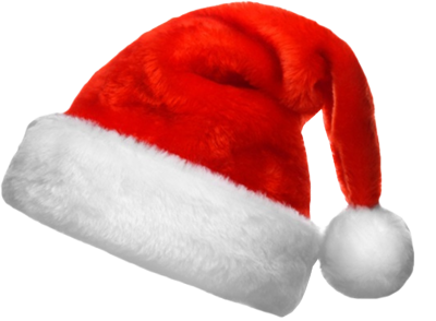 Santa HAT Transparent PNG, Christmas Santa Claus Hat, Christmas Hat Clipart Download