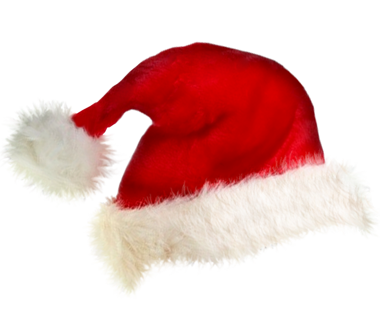 Santa HAT Transparent PNG, Christmas Santa Claus Hat, Christmas Hat Clipart Download