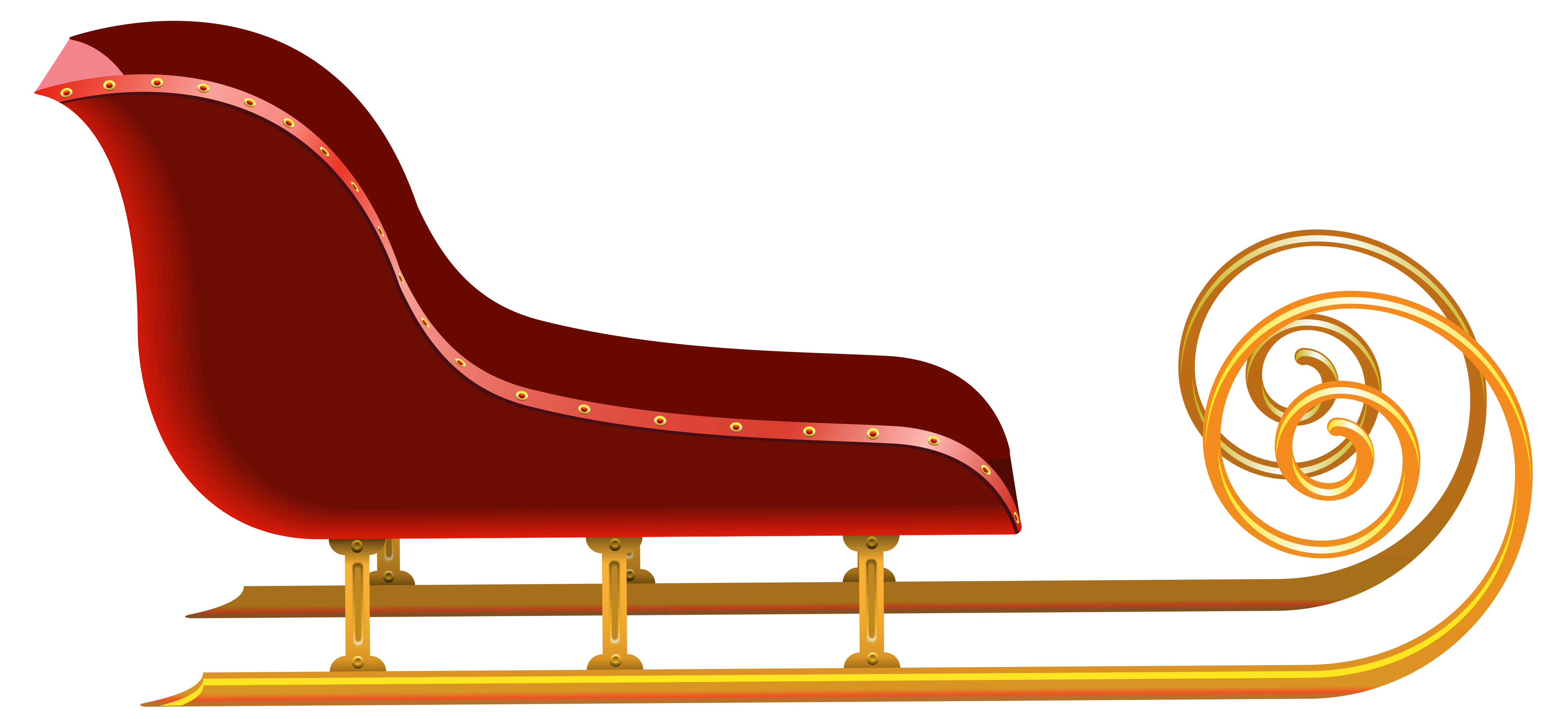 santa sleigh, clipart sleigh png and cliparts for download hddfhm 30496