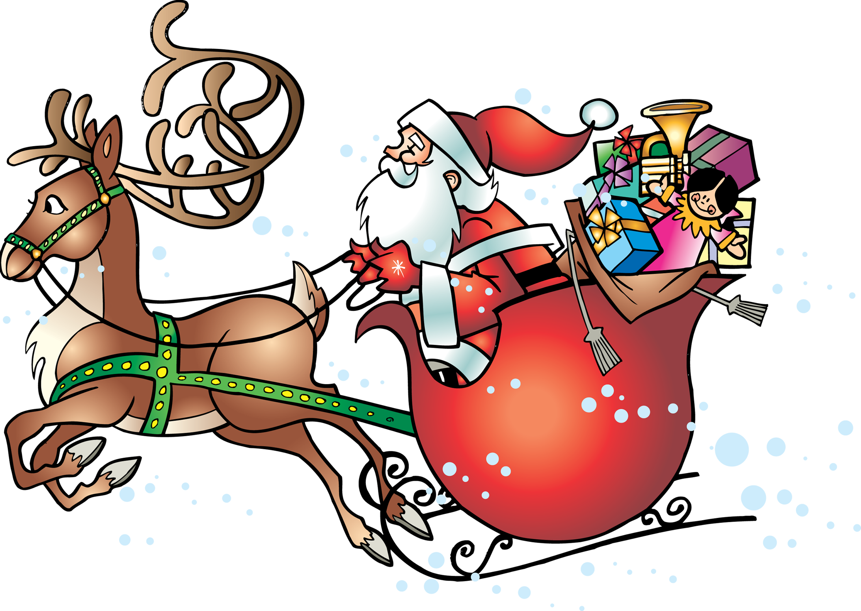 santa sleigh png image collection for download crazypngm crazy png images download #30514