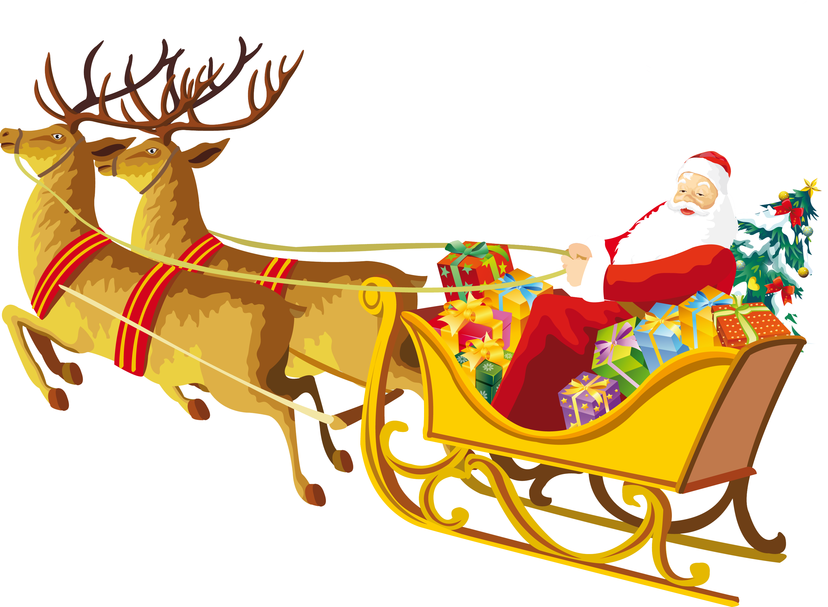 santa sleigh, santa and sleigh clipart cliparts download images clipground 30528