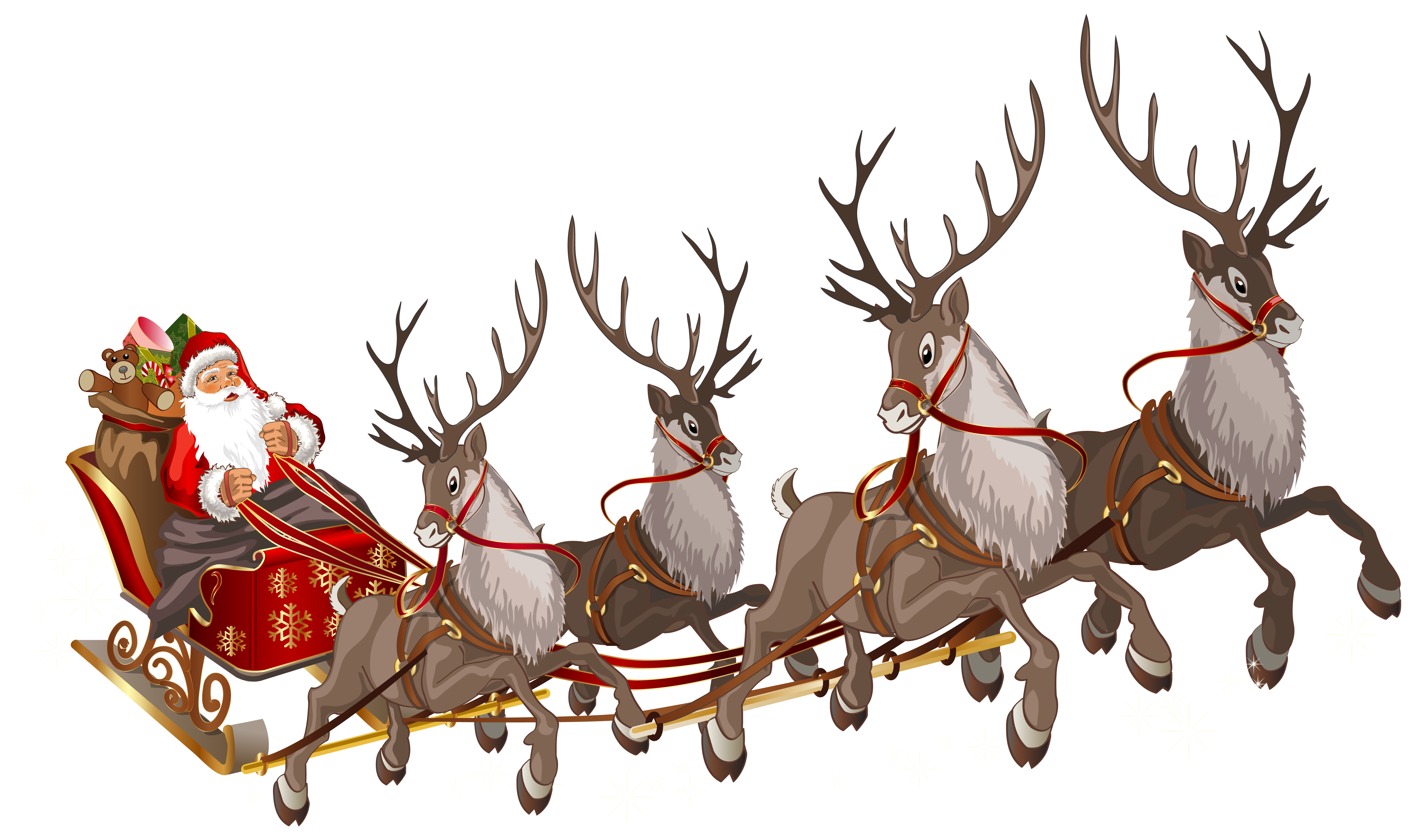 santa sleigh, santa claus sleigh clipart clipground 30462
