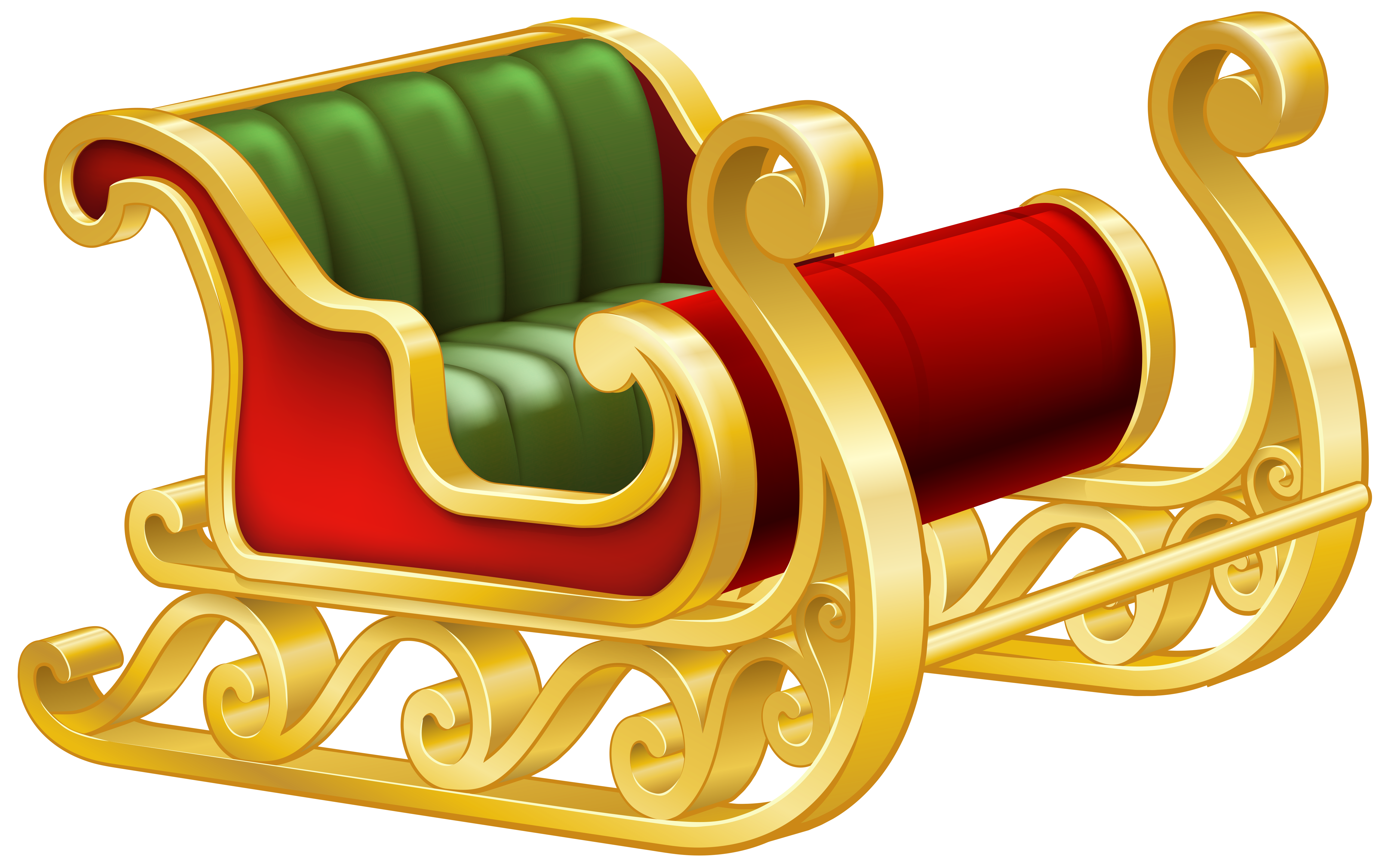 santa sleigh, santas sleigh png #30438