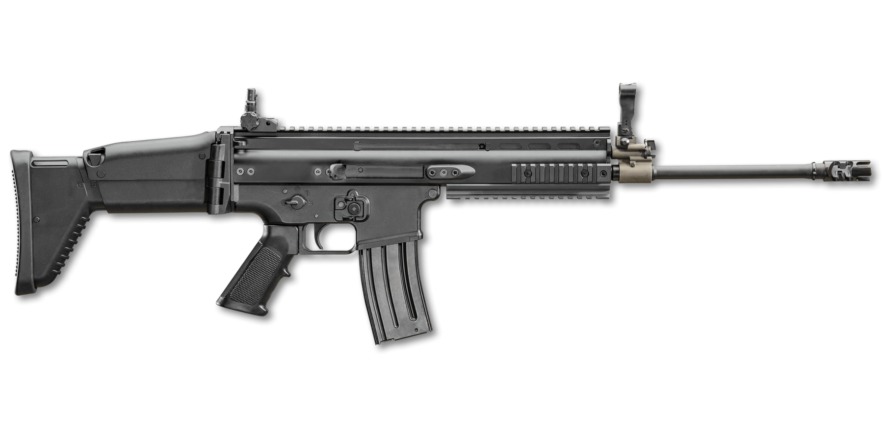 black scar 16s, gun, weapon transparent background #26871