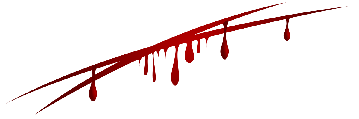 drapping bloody scar transparent png #26936