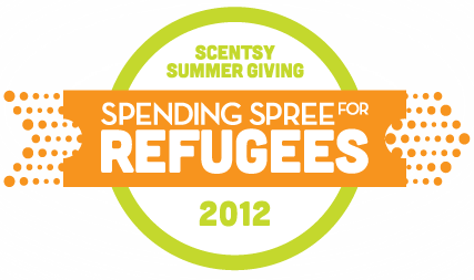 scentsy spending spree for refugees png logo #6782