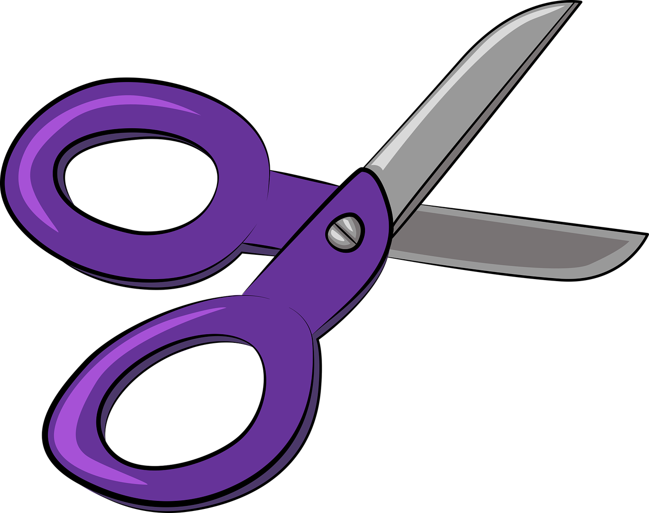 purple clipart scissors pencil and color purple #23302