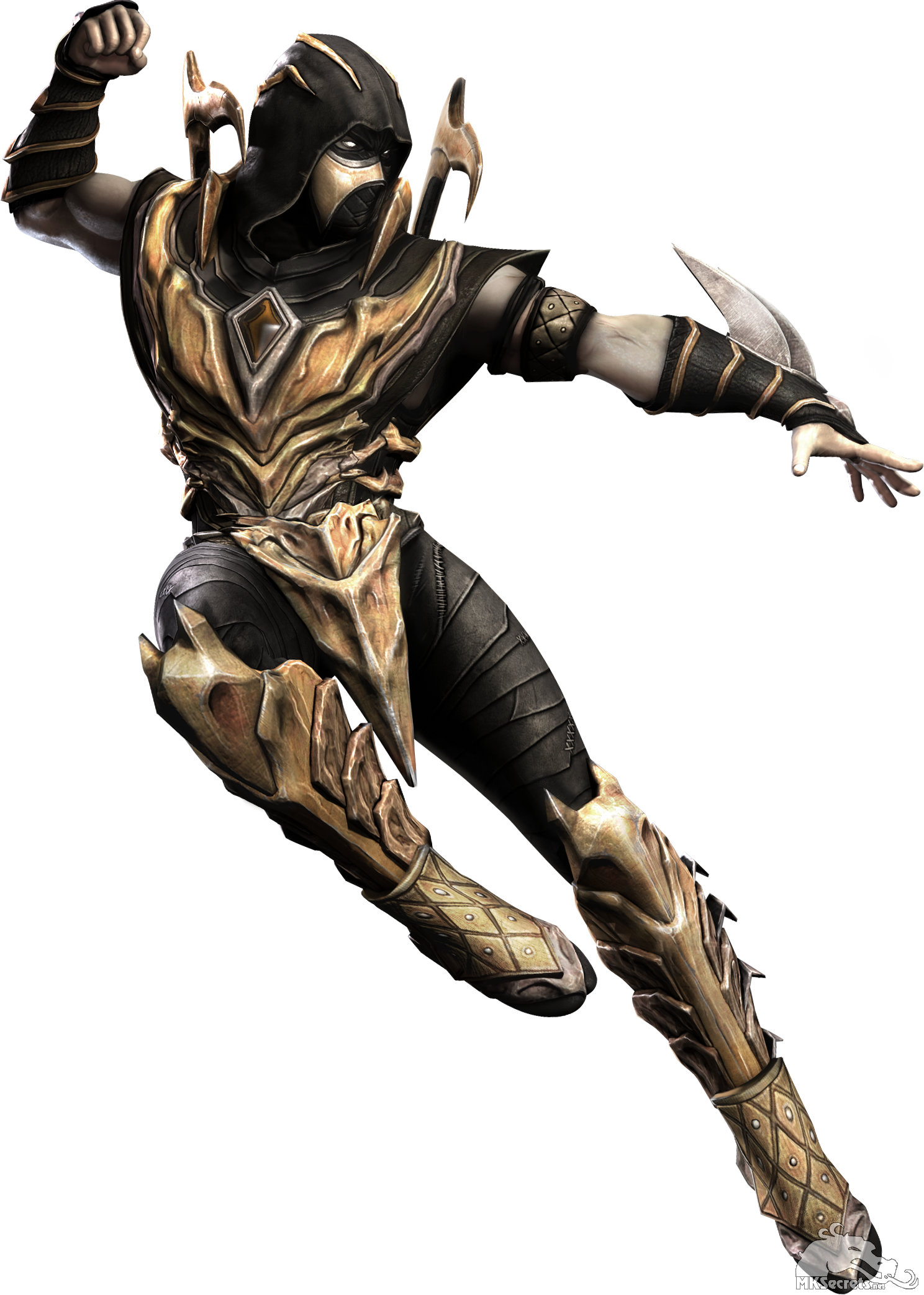 scorpion mortal kombat skin crita curita #30457