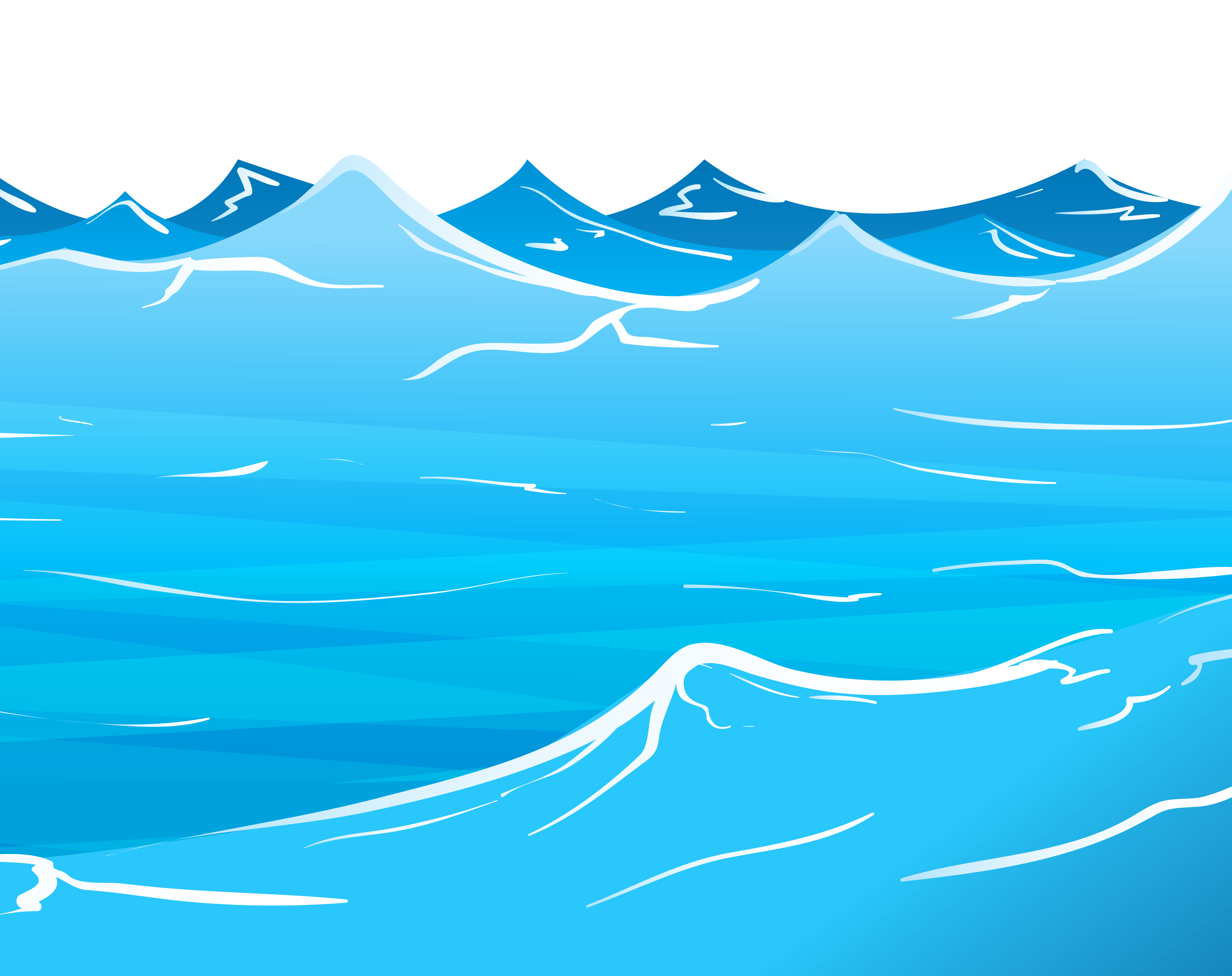 sea, water clipart boarder pencil and color water clipart #17872