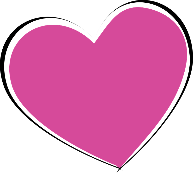 heart shape, heart symbol love vector graphic pixabay #27552