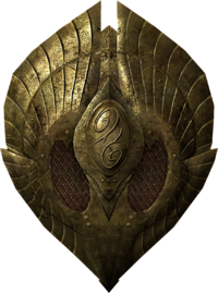 elven shield skyrim the elder scrolls wiki wikia #22845