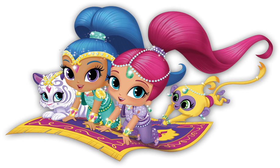 Shimmer And Shine PNG images, Cartoon Animations Free Download.